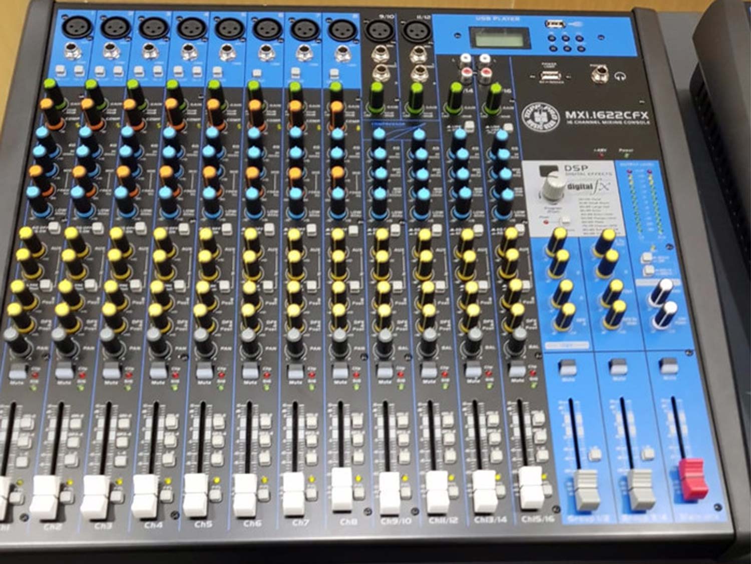 Topp pro 16-Channel Audio Mixer available for rent in Sri Lanka