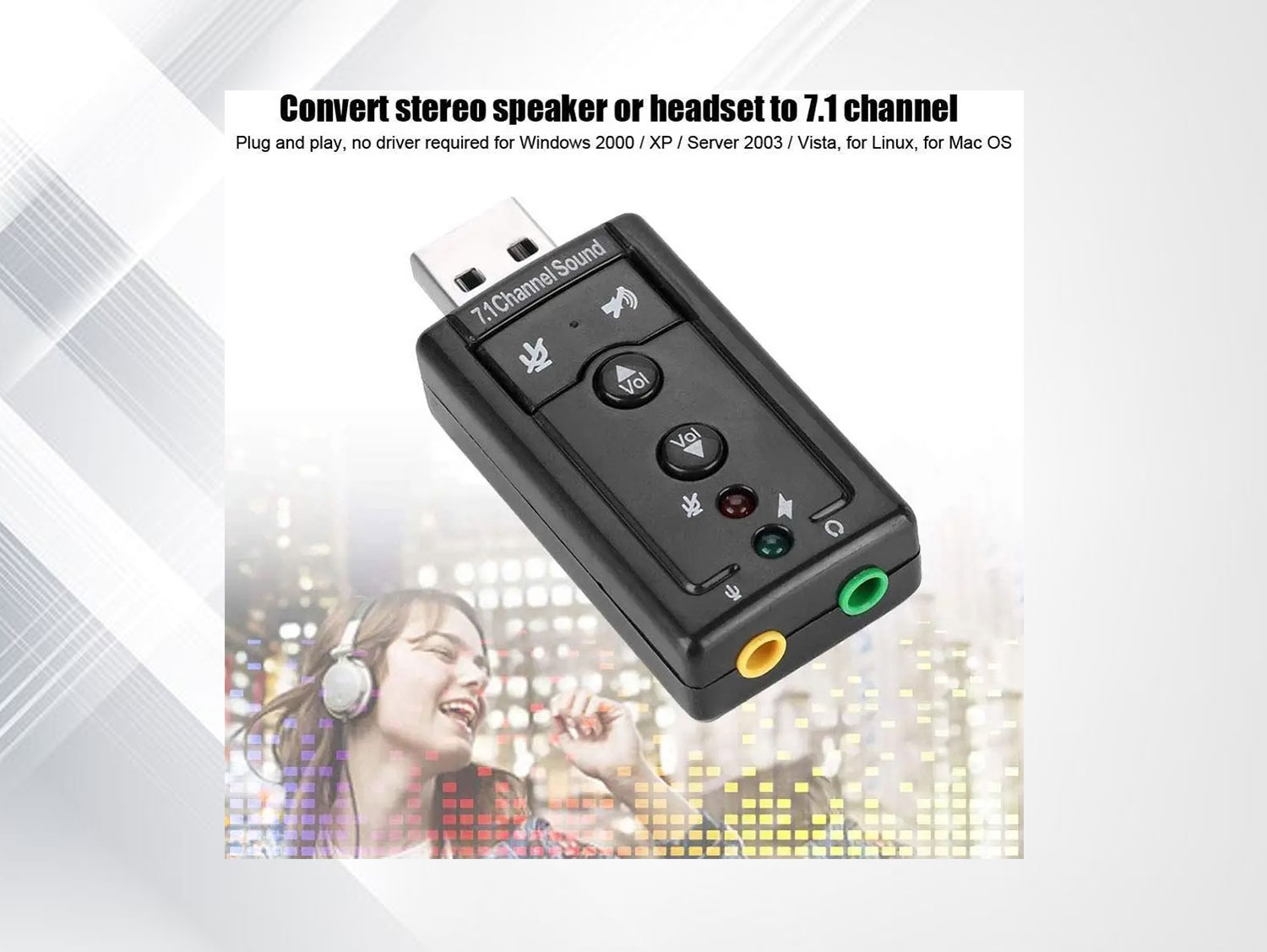 Reliable USB 2.0 Sound Interface for Wedding and Corporate Events