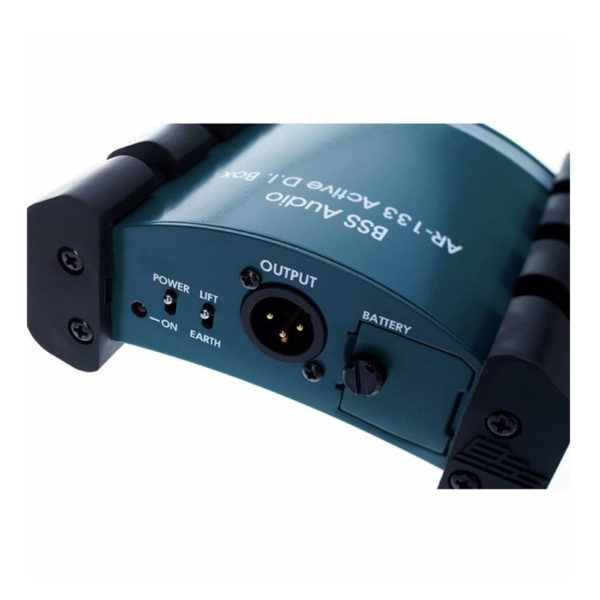 Active Audio DI Box - Close-up of Controls - Quality Sound Assurance