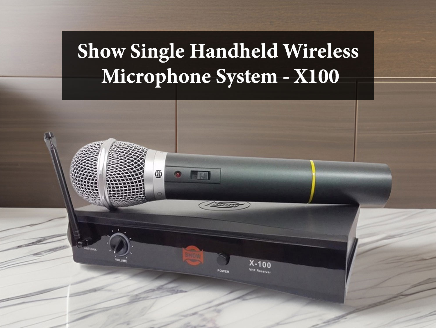 Single Handheld Wireless Microphone