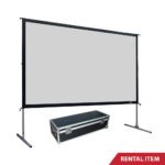 Fast Fold Projector Screen 12×9 Feet Front & Rear Fast Fold Projector Screen 12×9 Feet Front & Rear rent in srilanka