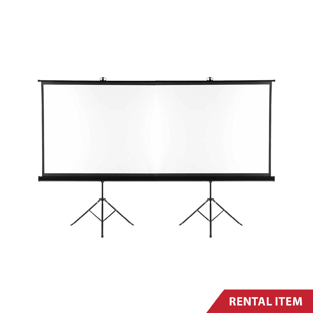 10x8 Ft Tripod Projector Screen rent in srilanka