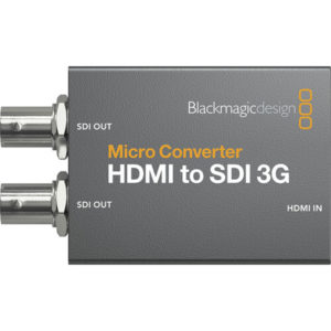 Blackmagic HDMI to SDI Converter - Front View