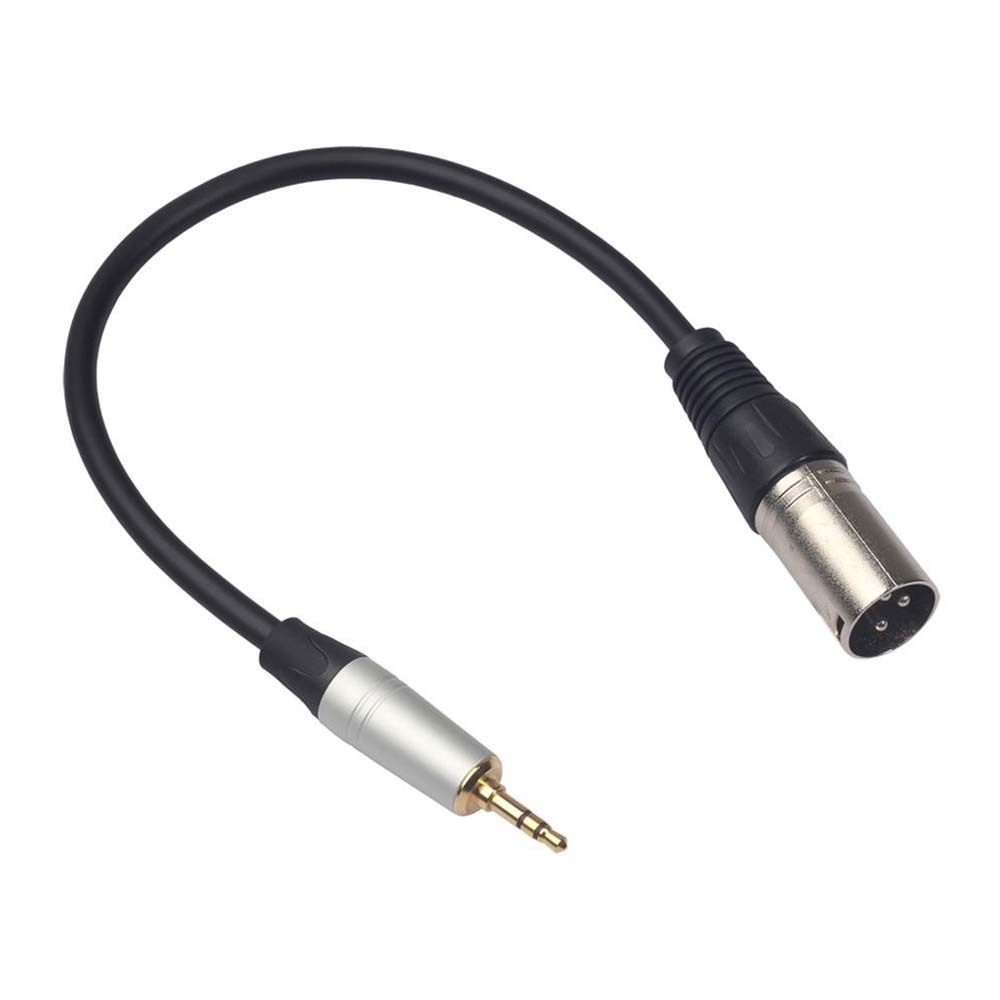 Easy-to-Use 3.5mm to XLR Converter, Ideal for Live Streaming Services