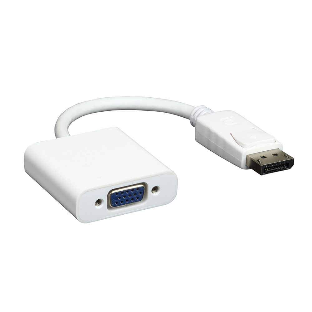 High-Resolution Output DisplayPort to VGA Converter - Ideal for Sri Lankan Events