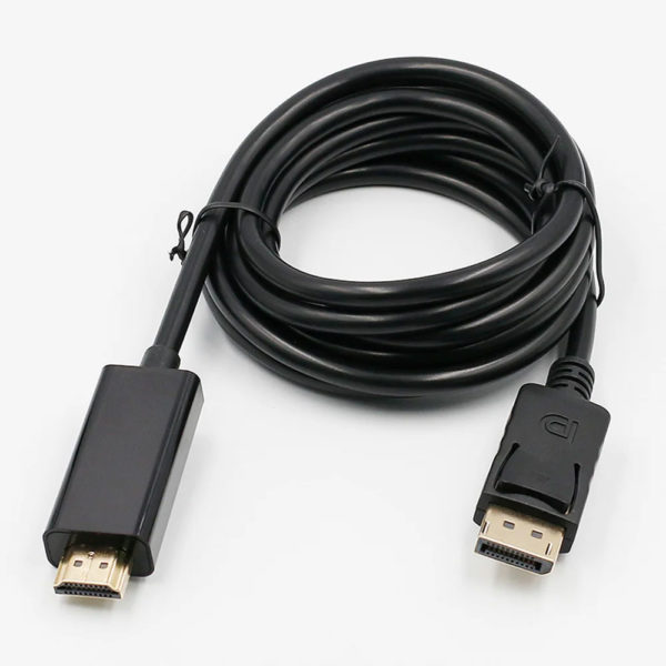 Robust and Portable DisplayPort to HDMI Adapter for Outdoor Weddings