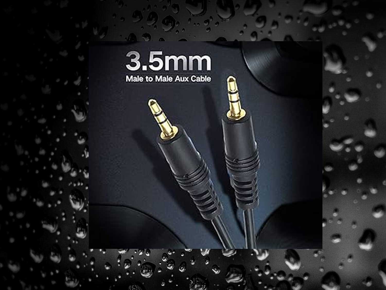 High-Quality 10 Meter 3.5mm Stereo AUX Cable for Rent