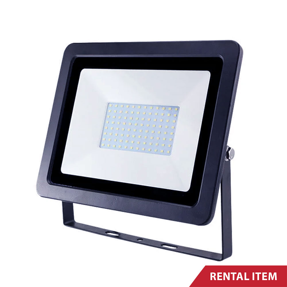 LED Floodlight 100W Front View Rental