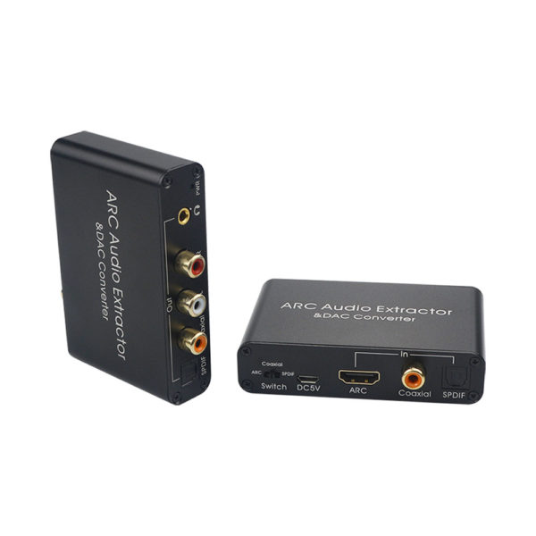 Connecting HDMI to RCA & SPDIF Audio Extractor