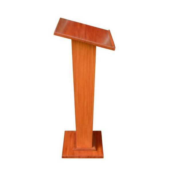 Wooden Podium Side View