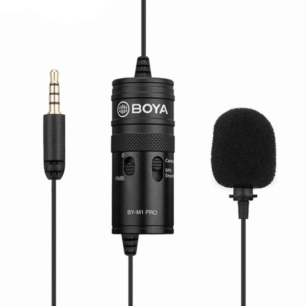 BOYA Wire Lavalier Microphone BY-M1 Pro hire in Sri Lanka