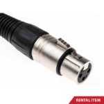 XLR Male to Female Cable 01 Meter Flexible and Long XLR Cable for Sri Lankan Events