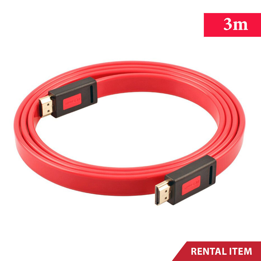 Premium 2.0v 4K HDMI Cable 3 Meter in Use at an Event