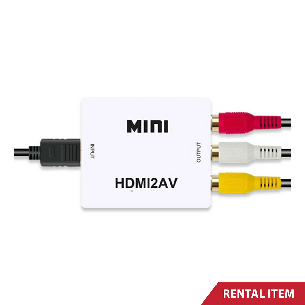 High-quality HDMI to RCA conversion for Sri Lankan events