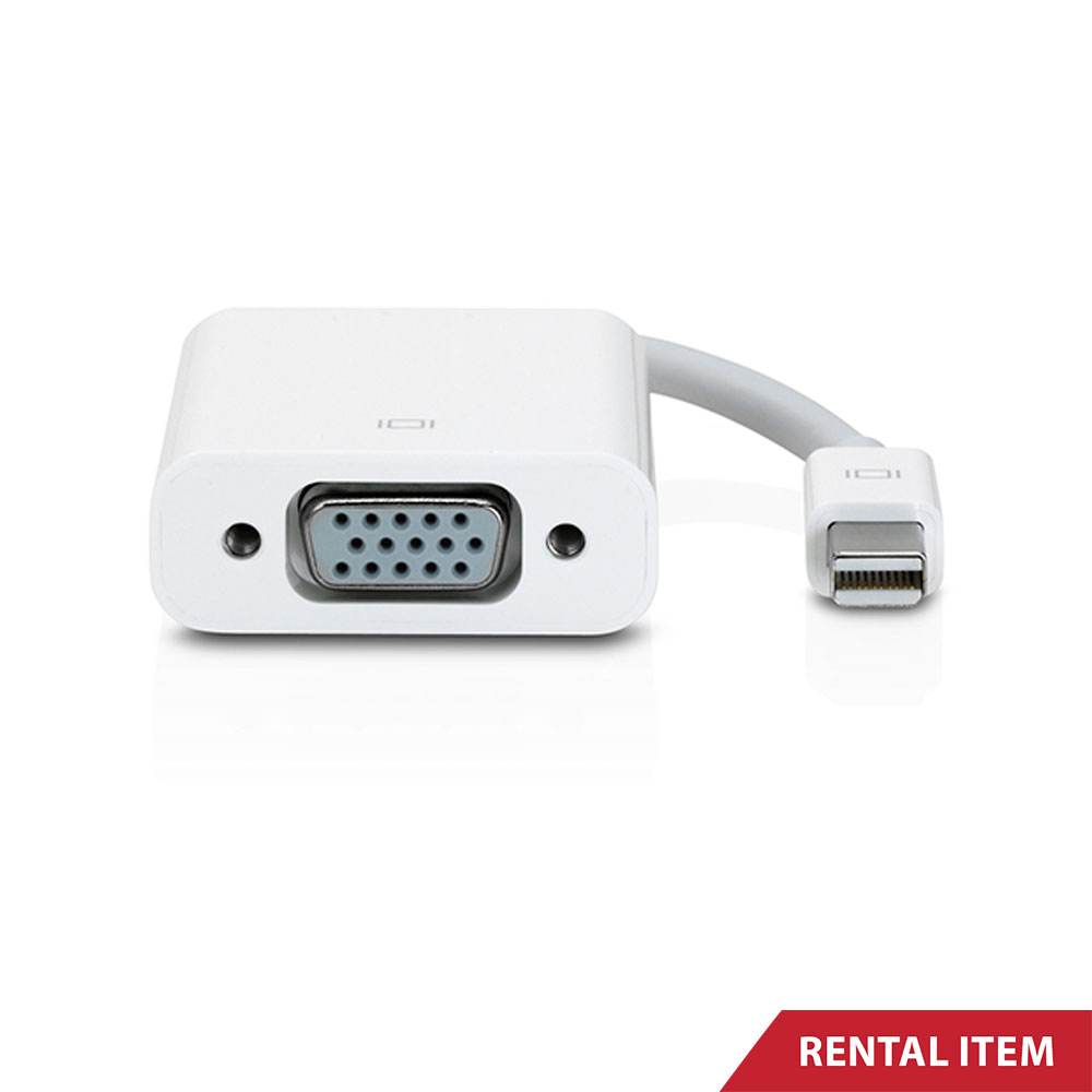 Mini DisplayPort to VGA Converter for Rent - High Quality Image