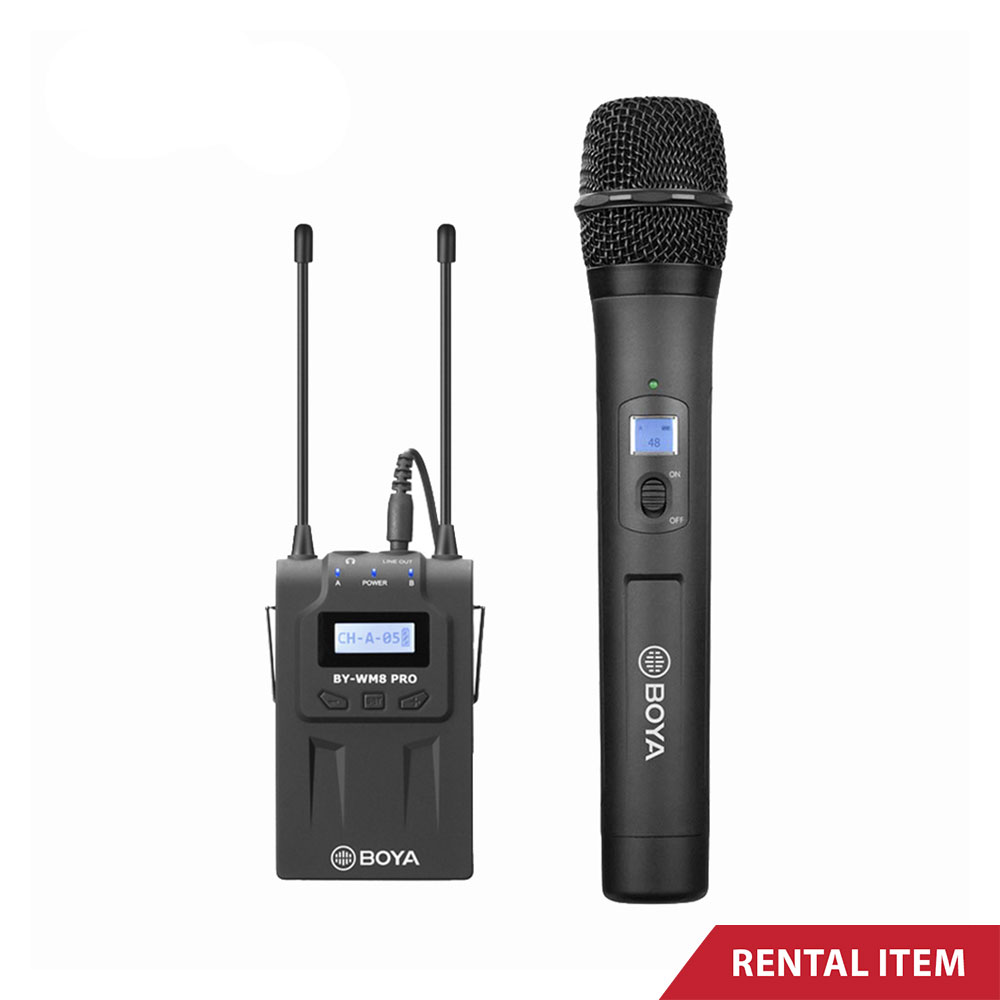 BOYA Single Wireless Handheld Microphone BY-WM8 Pro-K3 for Rent