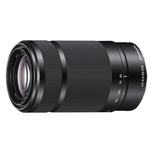 Sony E 55-210mm F4.5-6.3 Lens OSS E-Mount Wide Zoom for Rent