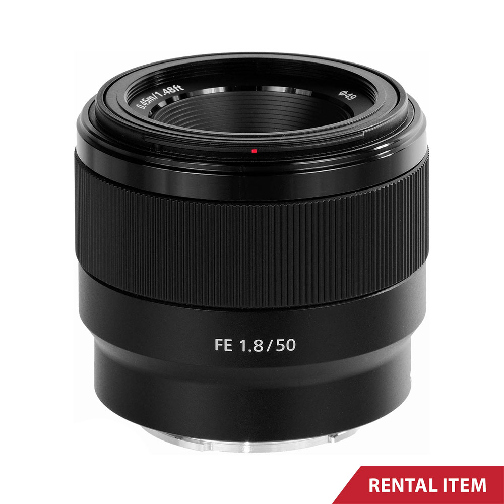 Sony E 50mm F1.8 Lens for Rent