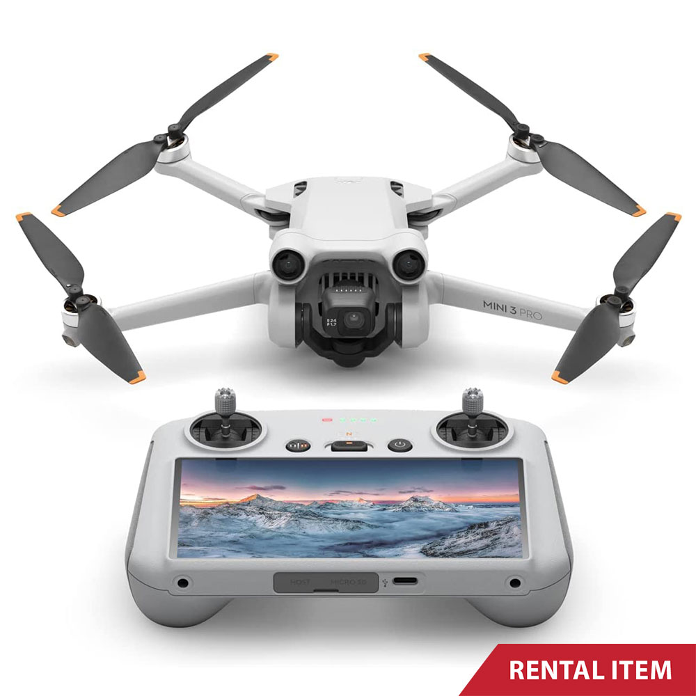 DJI Mini 3 Pro 4K Drone Front View Rental