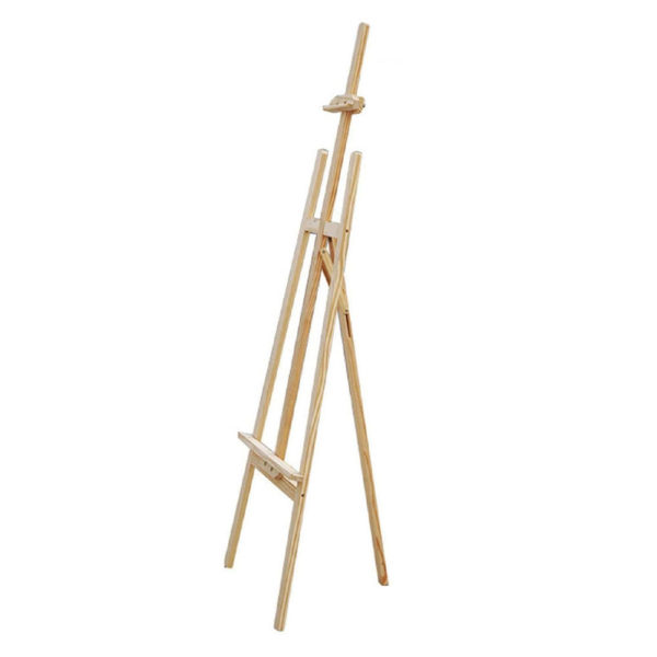 Adjustable Wooden Easel Stand Ideal for Weddings and Corporate Events