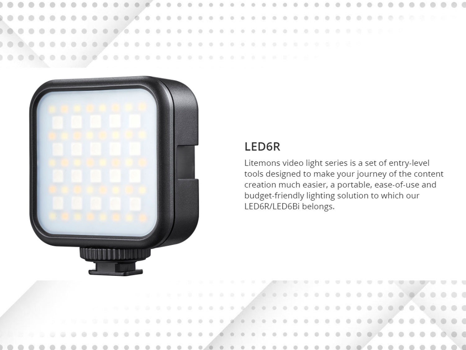 Versatile Godox LED6R Setup for Corporate Events