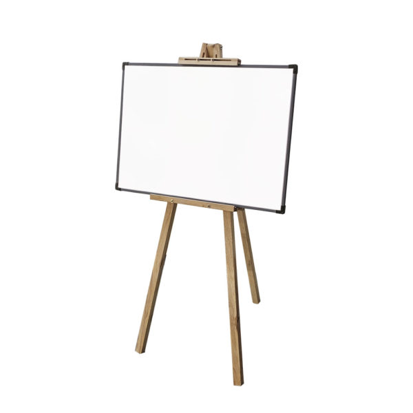 Versatile Wooden Easel for corporate presentations, available for rent in Sri Lanka.