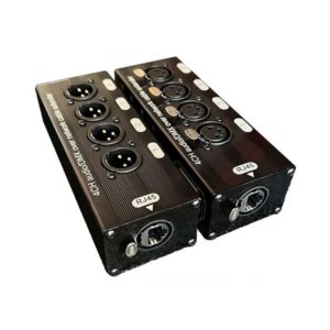 XLR Audio and DMX over Network Cable Extender