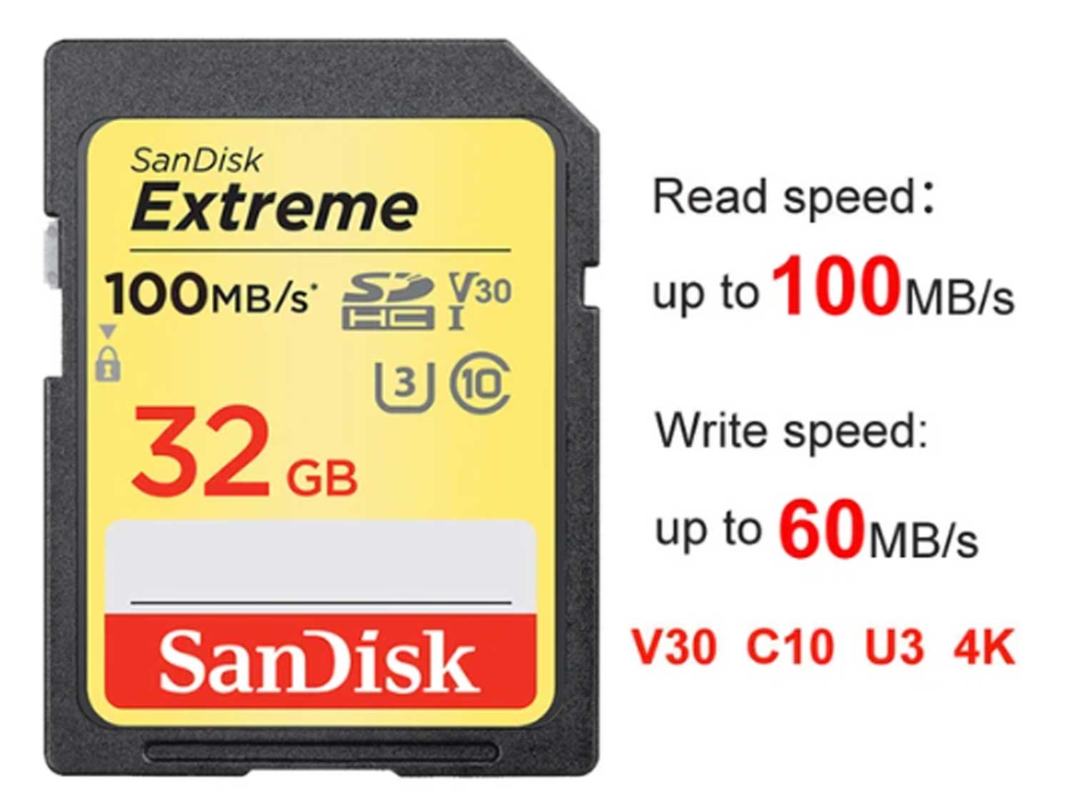 SanDisk 32GB Extreme Memory Card