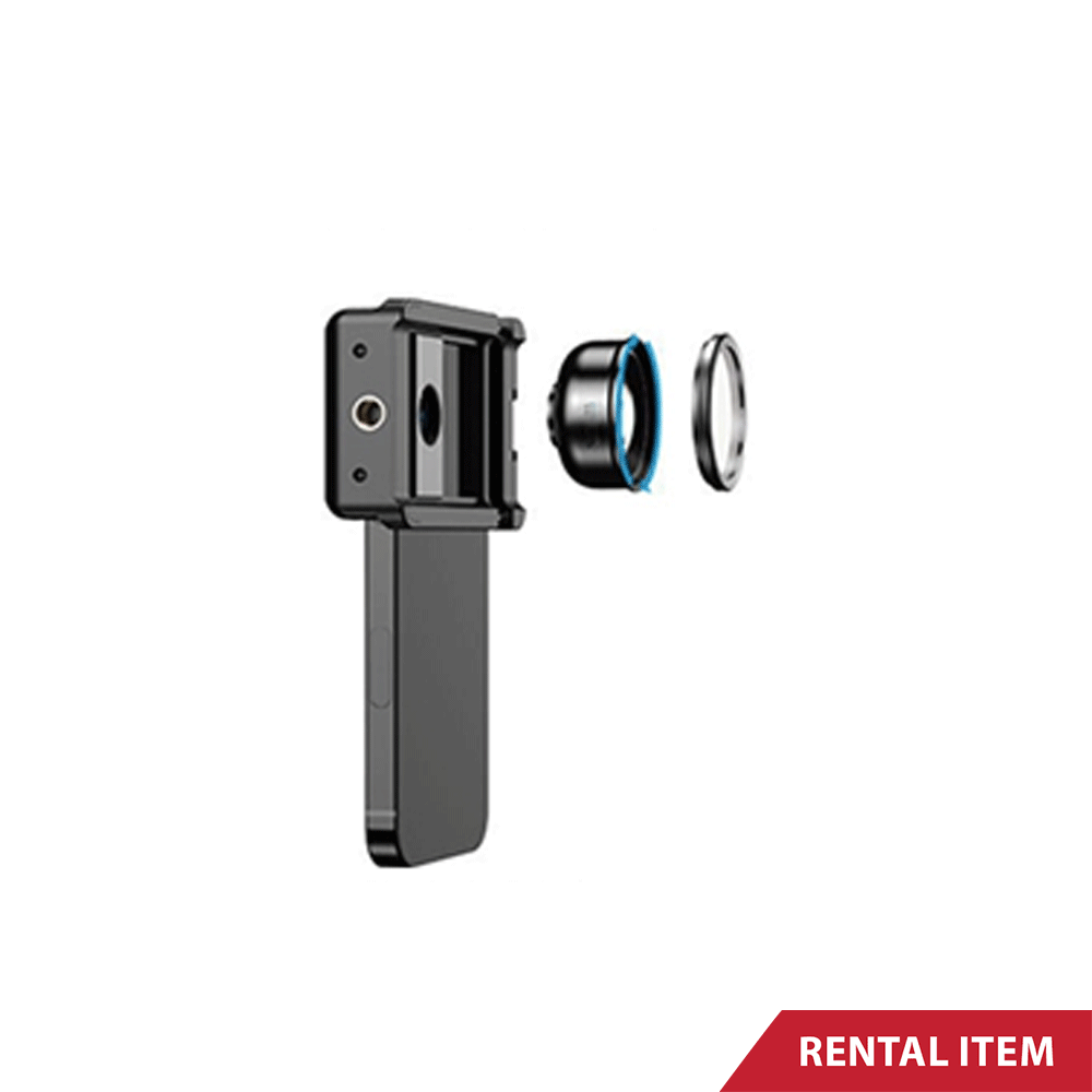 4K HD 100mm Macro Lens Plastic Lens with CPL Filter Universal Clamp Micro-Lenses