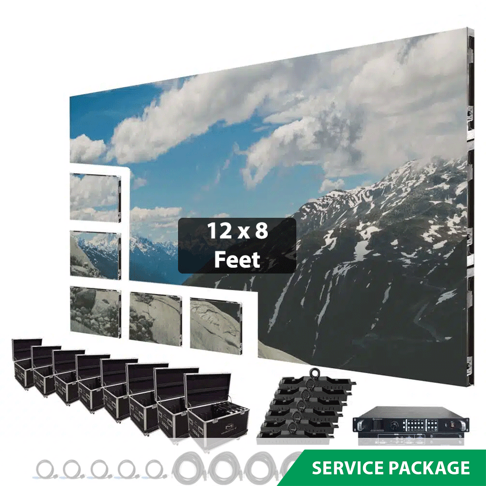 LED Video Wall 12x8 Feet (P2.8MM)