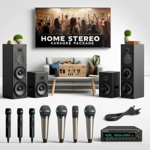 Home Stereo Karaoke Package