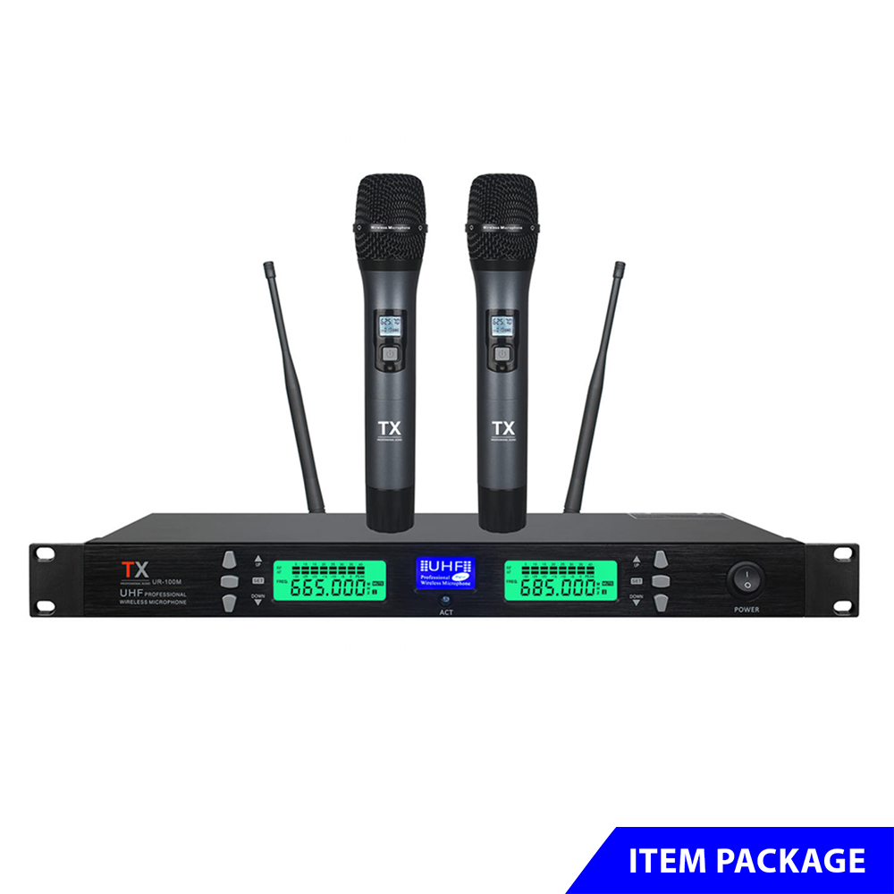 TX Dual Handheld Microphone System