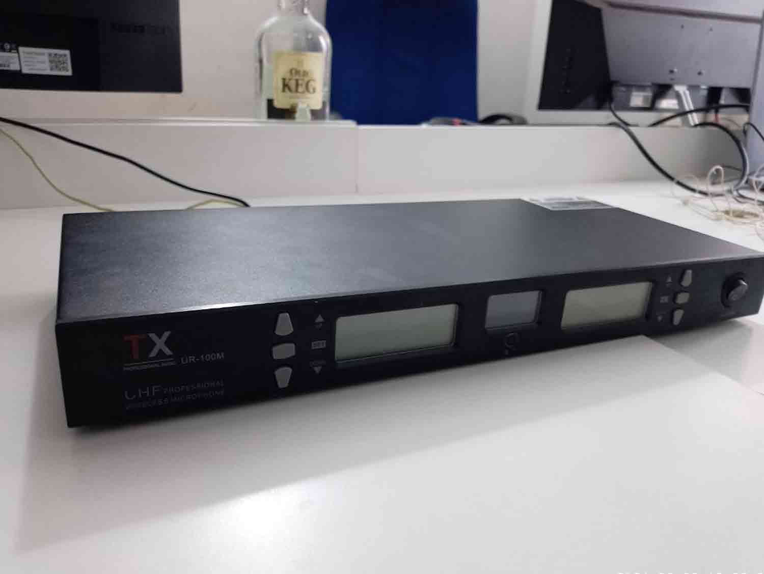 TX Wireless Microphone Dual Channel Receiver System