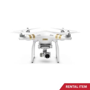 DJI Phantom 03 Drone flying over a wedding