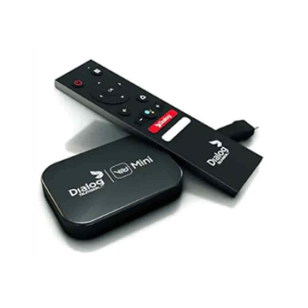 Dialog ViU Mini Android TV Box with Remote