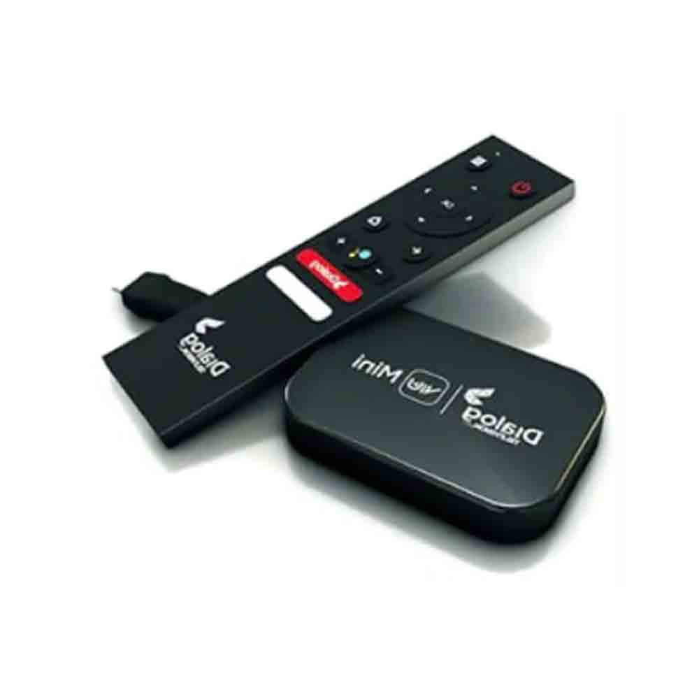 Dialog ViU Mini Android TV Box with Remote