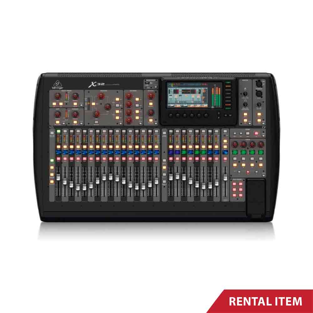 Behringer X32 Digital Mixer Front View