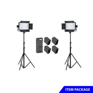Regular LED Bi Color Video Light Setup