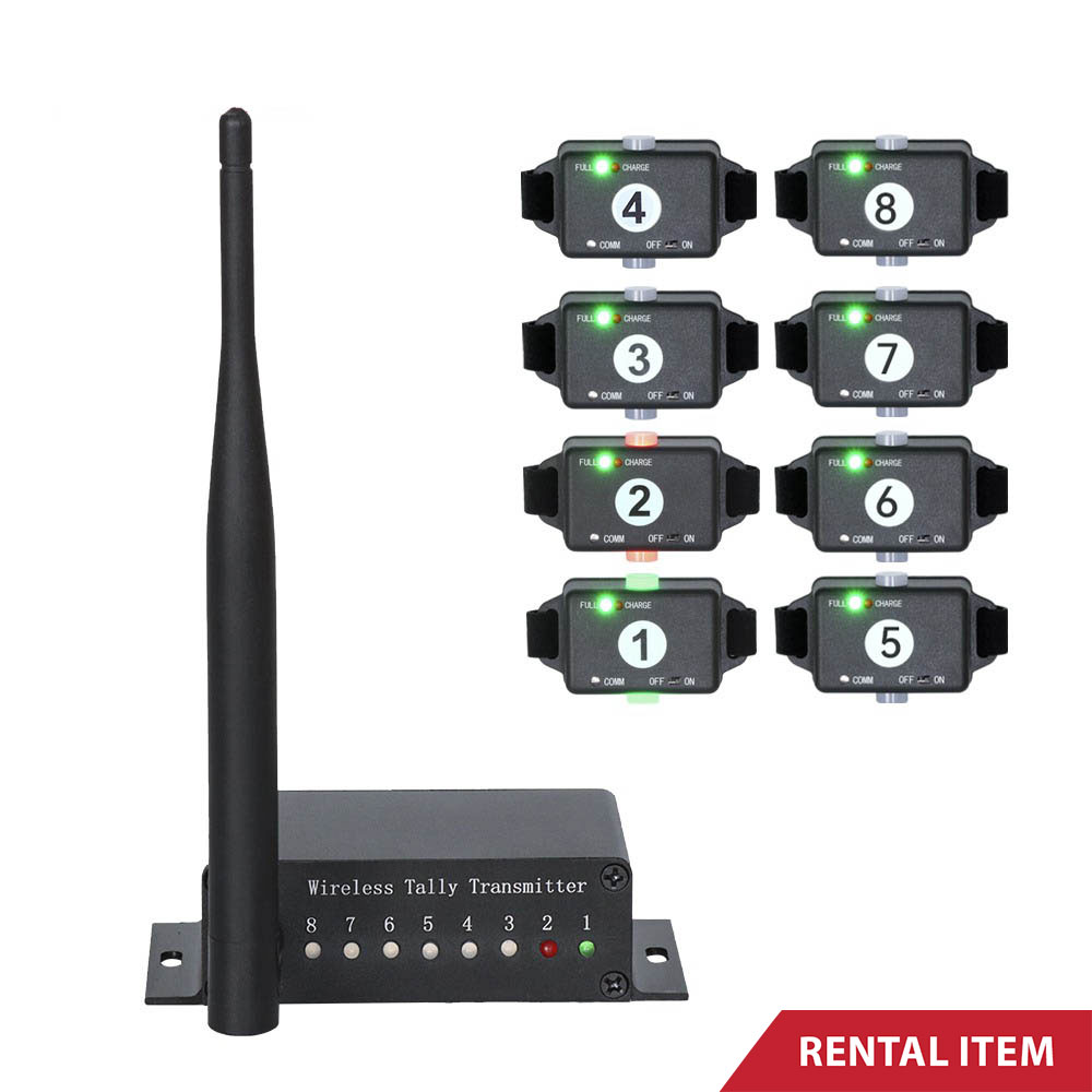 Wireless 8 Tally Light System