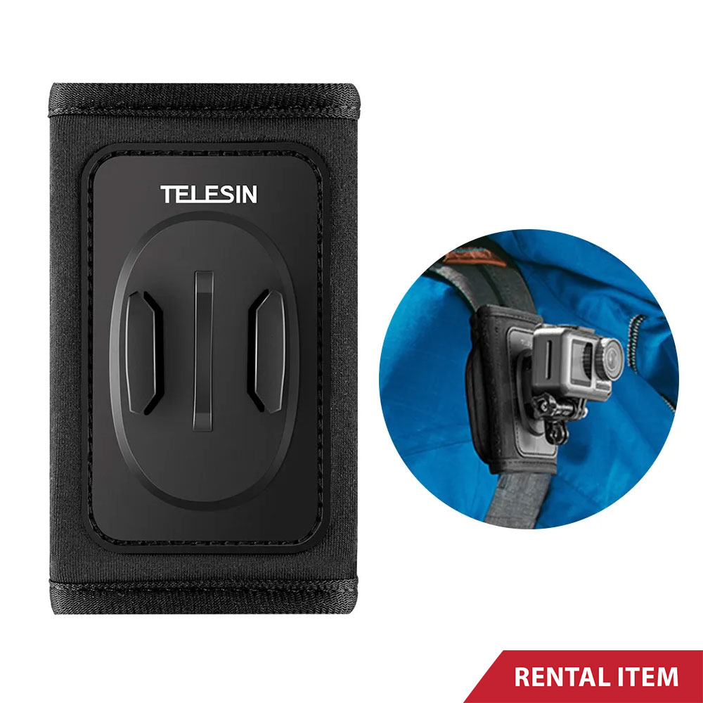 TELESIN 360° Rotation Backpack Mount rent in srilanka