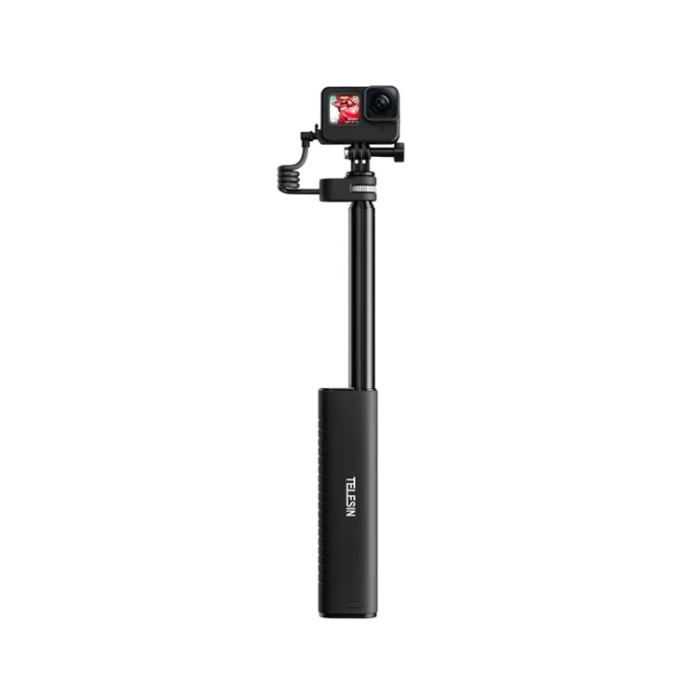 TELESIN 10000mAh Rechargeable Selfie Stick - Full View