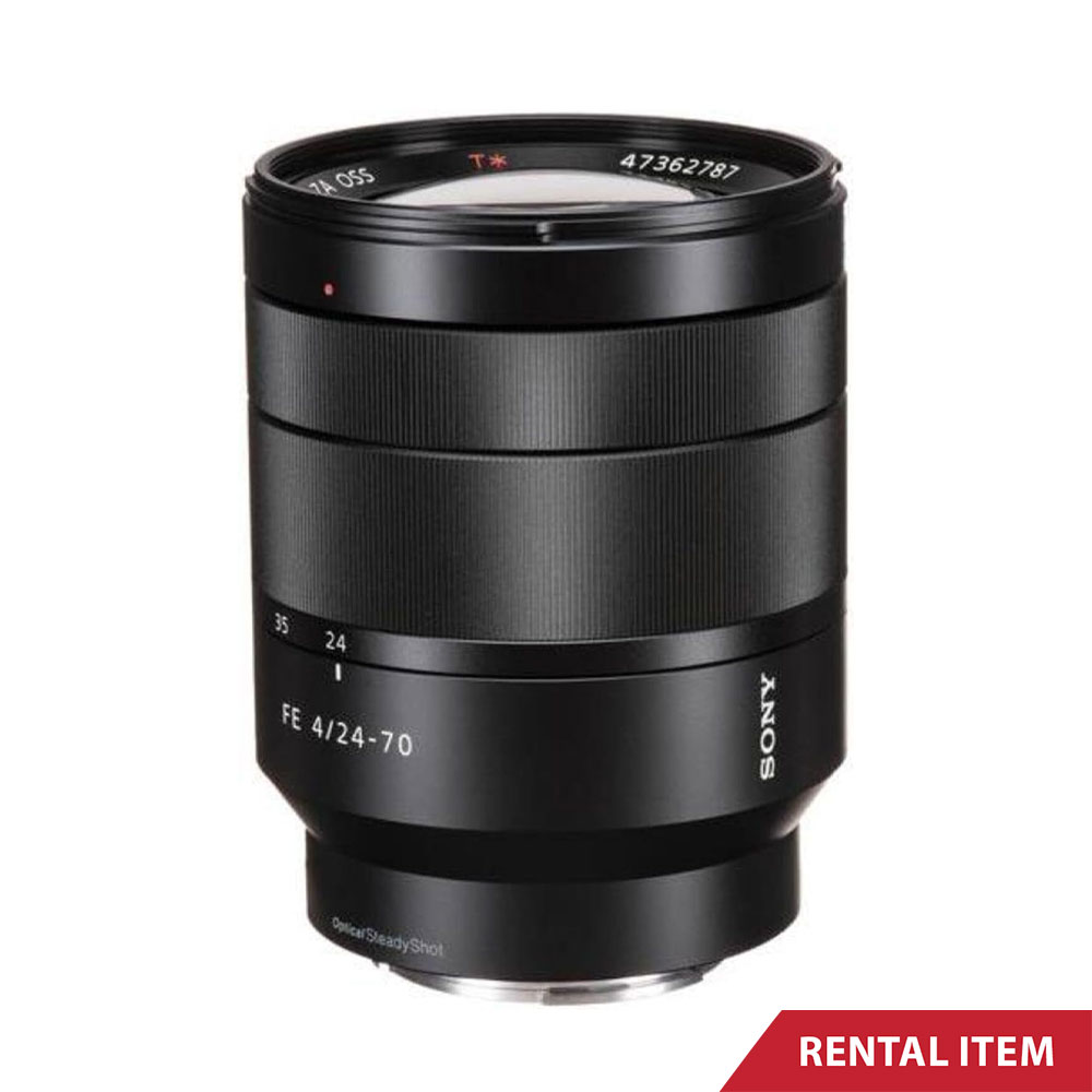 Sony Vario-Tessar T* FE 24-70mm f/4 ZA OSS Lens rent srilanka