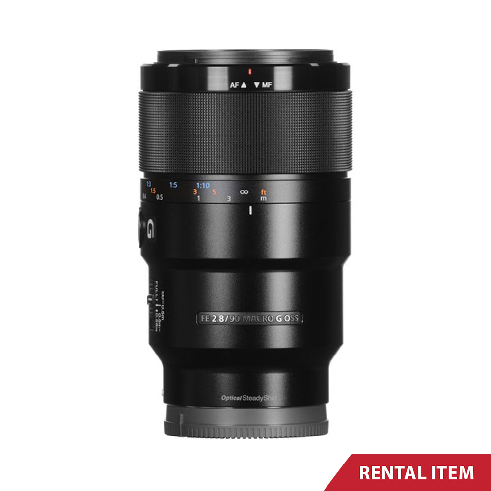 Sony FE 90mm f2.8 Macro G OSS Lens