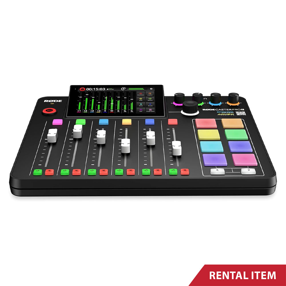 RODECaster Pro II Integrated Audio Production Studio