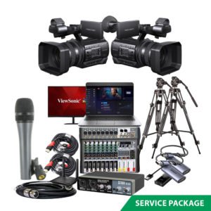 Two Camera Multi Channel Live Streaming