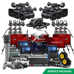 Mega Outdoor Multi Camera Multi Channel Drone with Live Streaming