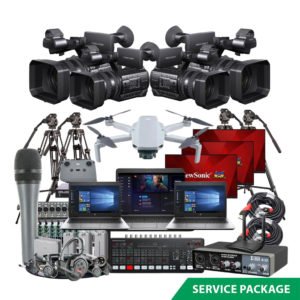 Standard Outdoor 4 Multi Camera Multi Channel with Drone Live Streaming