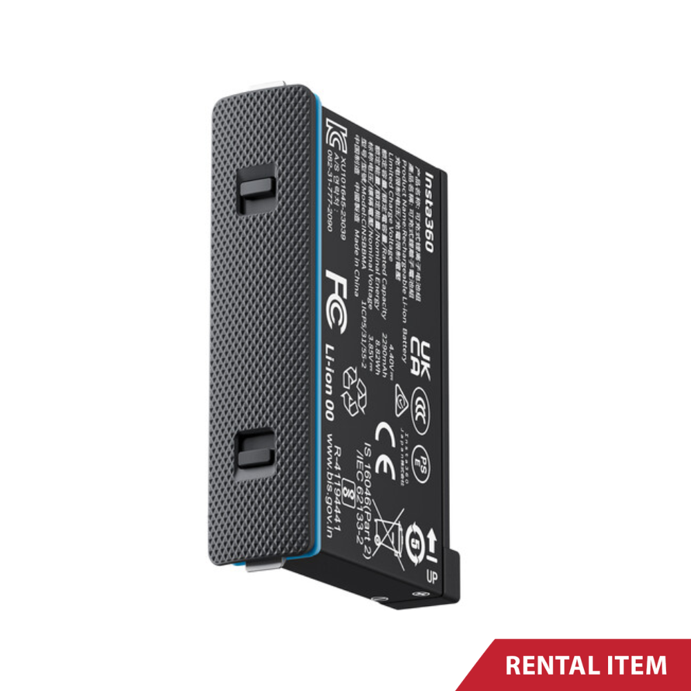 Insta360 X4 Battery Rental