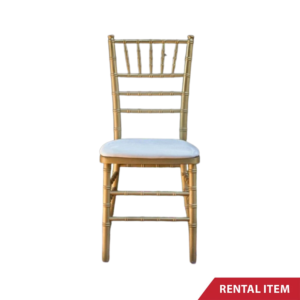 Tiffany Chairs - Gold rental srilanka