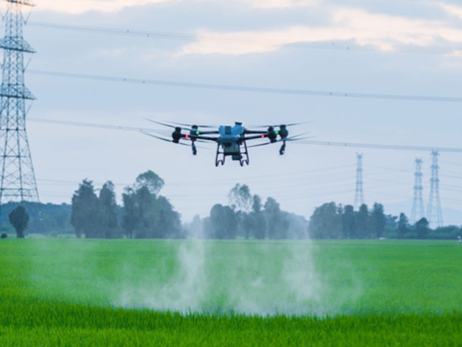 DJI Agras T50 Agriculture Spraying Drone